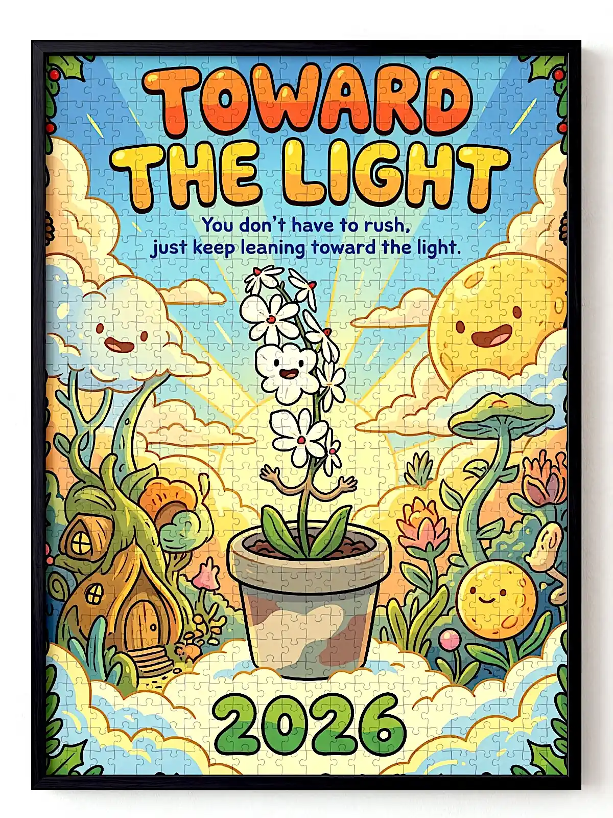 Personalized Plant Art Puzzle - Image 5